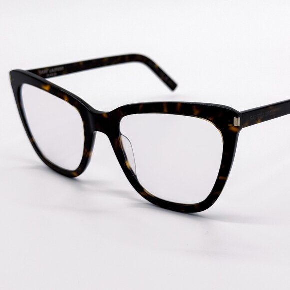 NEW SAINT LAURENT SL 548 SLIM 007 HAVANA WOMEN EYEGLASSES SAINT LAURENT SL548 - Picture 6 of 9